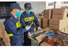“瞞天過海”終落網 北侖海關查獲近20噸違規出口煙花爆竹